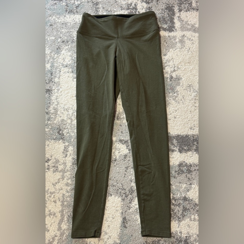 Express Olive Green Leggings